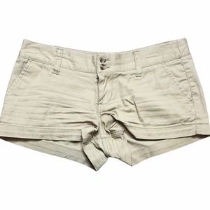 Mossimo Supply Co 2 Button Tan Shorts - Sz 3